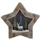 Northlight LED Lighted Star with Reindeer in the Woods Scene Christmas Decoration - 13.25"